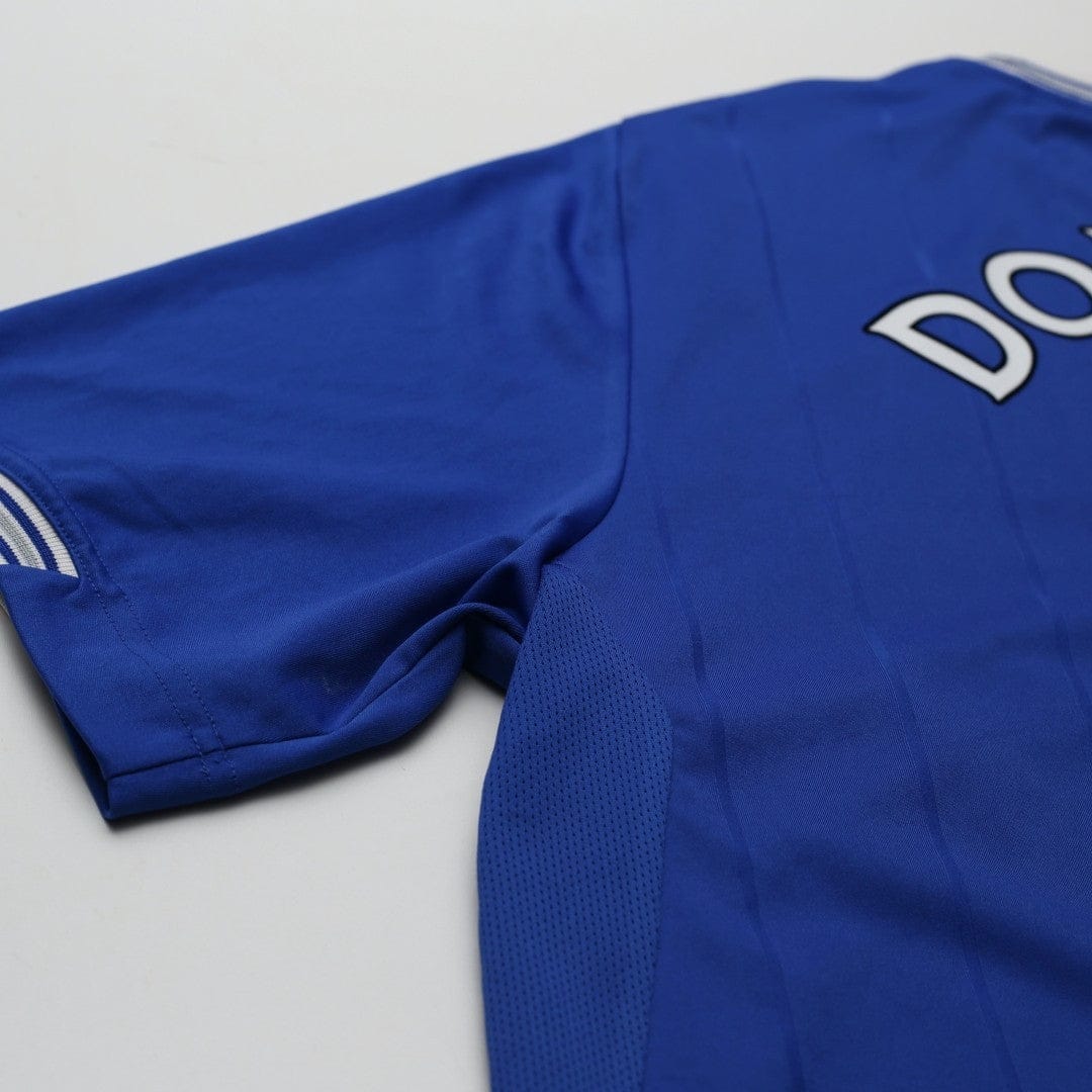 2009/10 Donovan #9 Everton Vintage le coq sportif Home Football Shirt (XL)