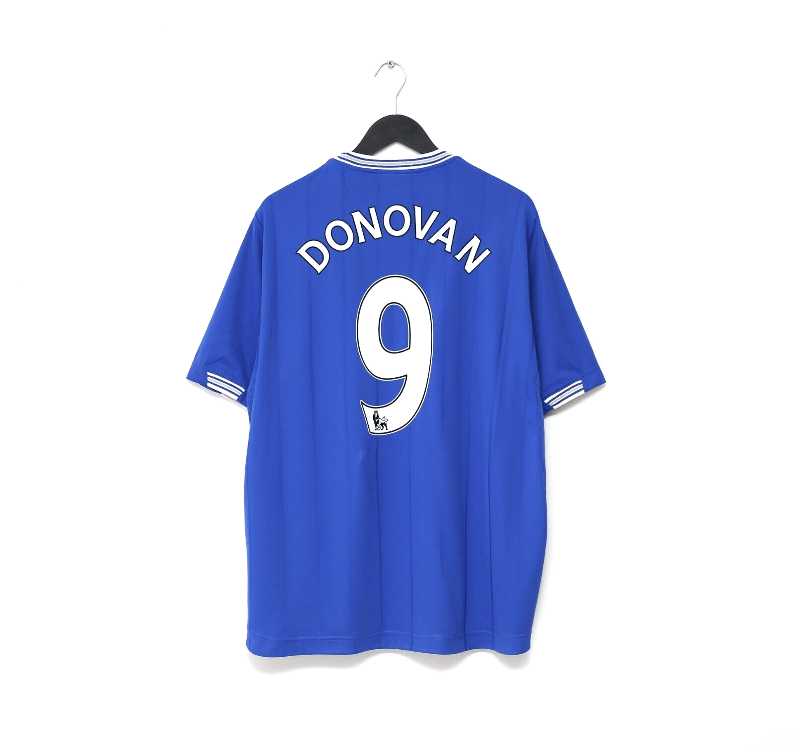 2009/10 DONOVAN #9 Everton Vintage le coq sportif Home Football Shirt (XL)