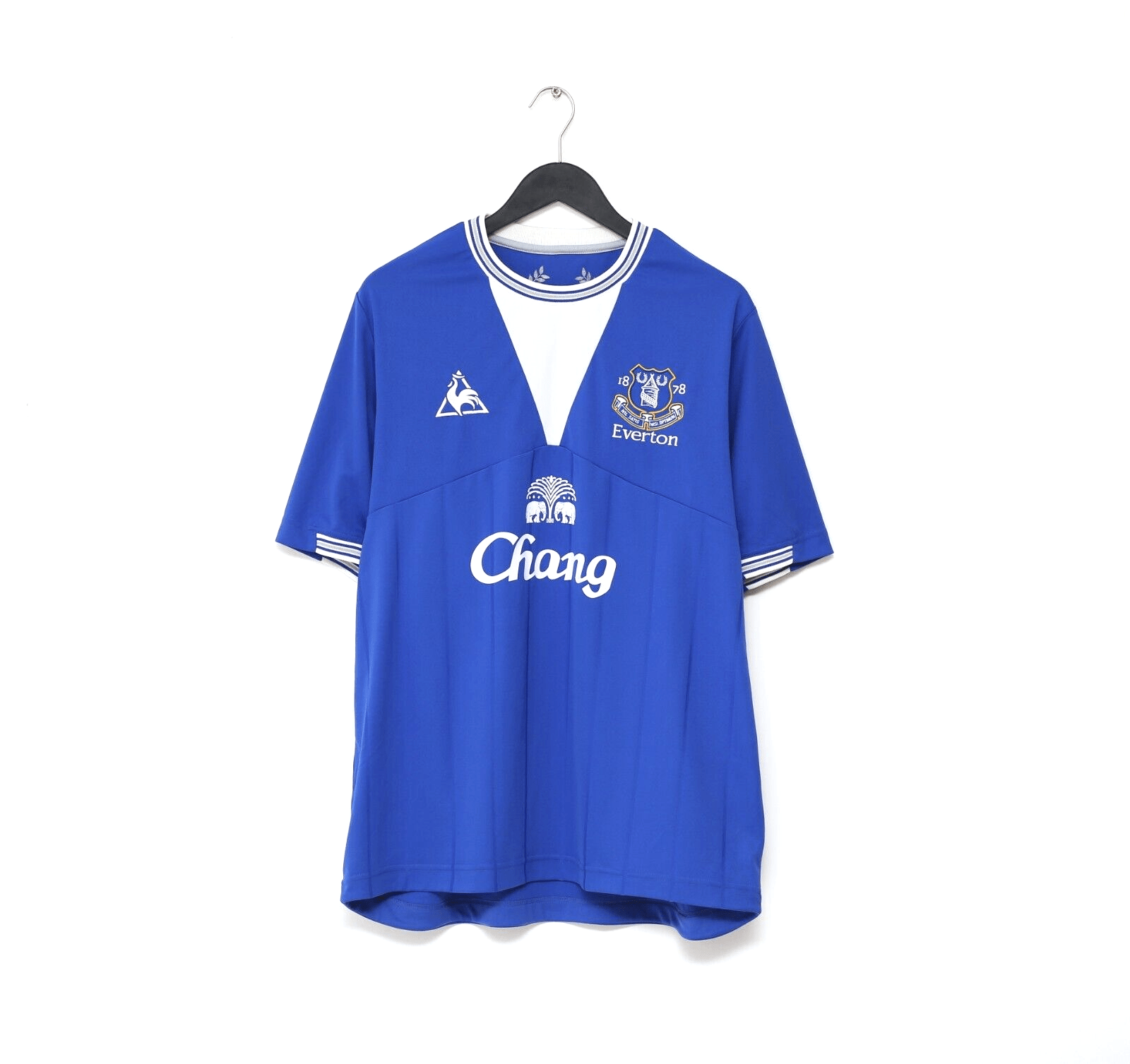 2009/10 DONOVAN #9 Everton Vintage le coq sportif Home Football Shirt (XL)