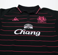 2009/10 DONOVAN #9 Everton Vintage le coq sportif LS Away Football Shirt (L)