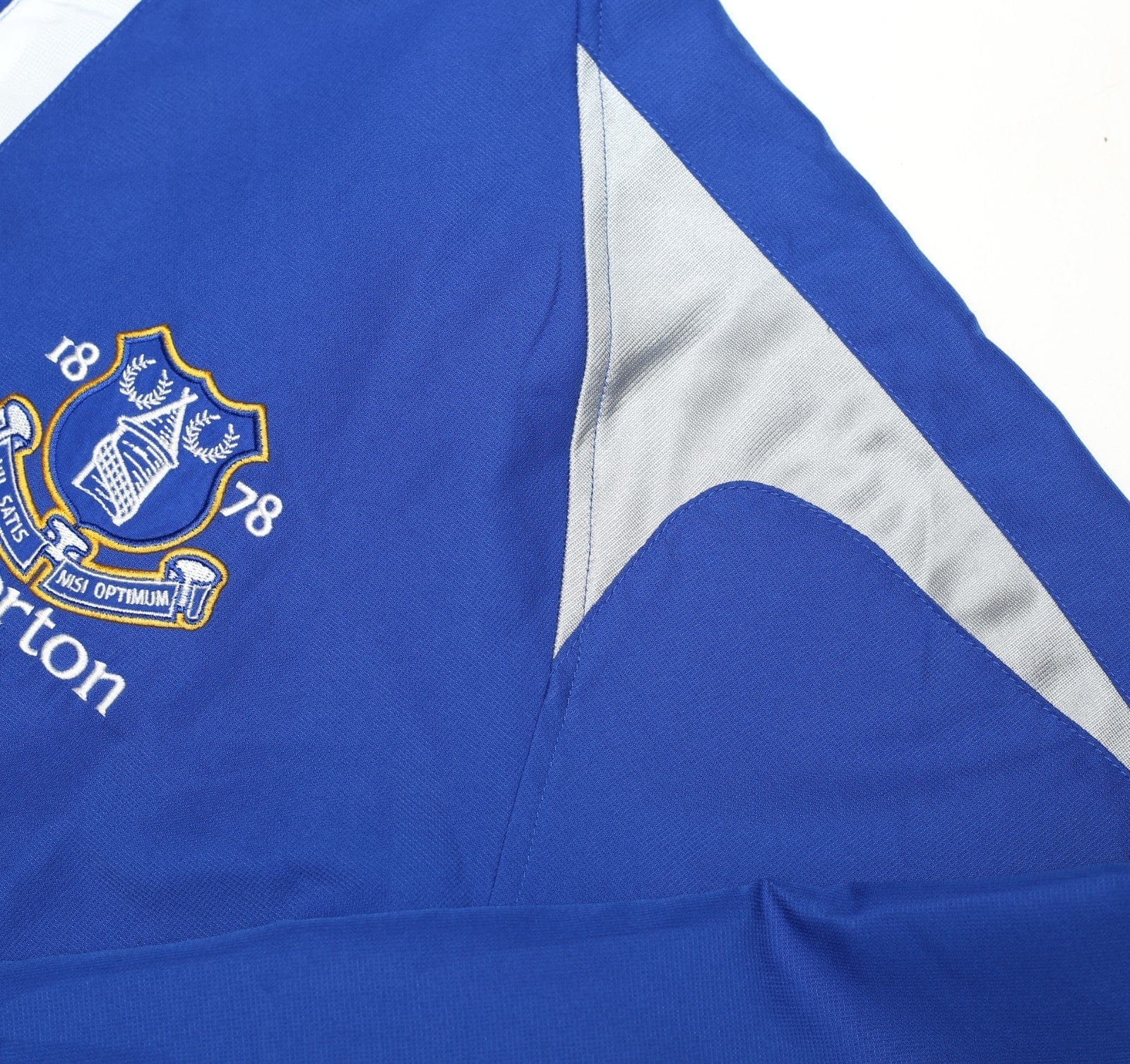 2009/10 EVERTON Vintage le coq sportif Football Track Top Jacket (L)