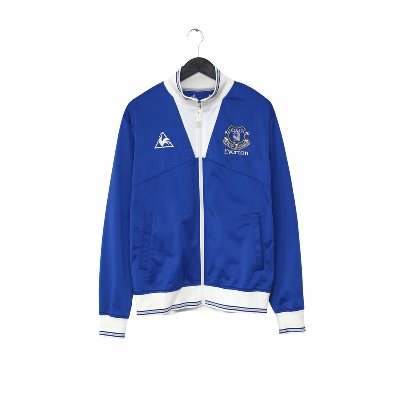 2009/10 Everton Vintage le coq sportif Football Track Top Jacket (L)