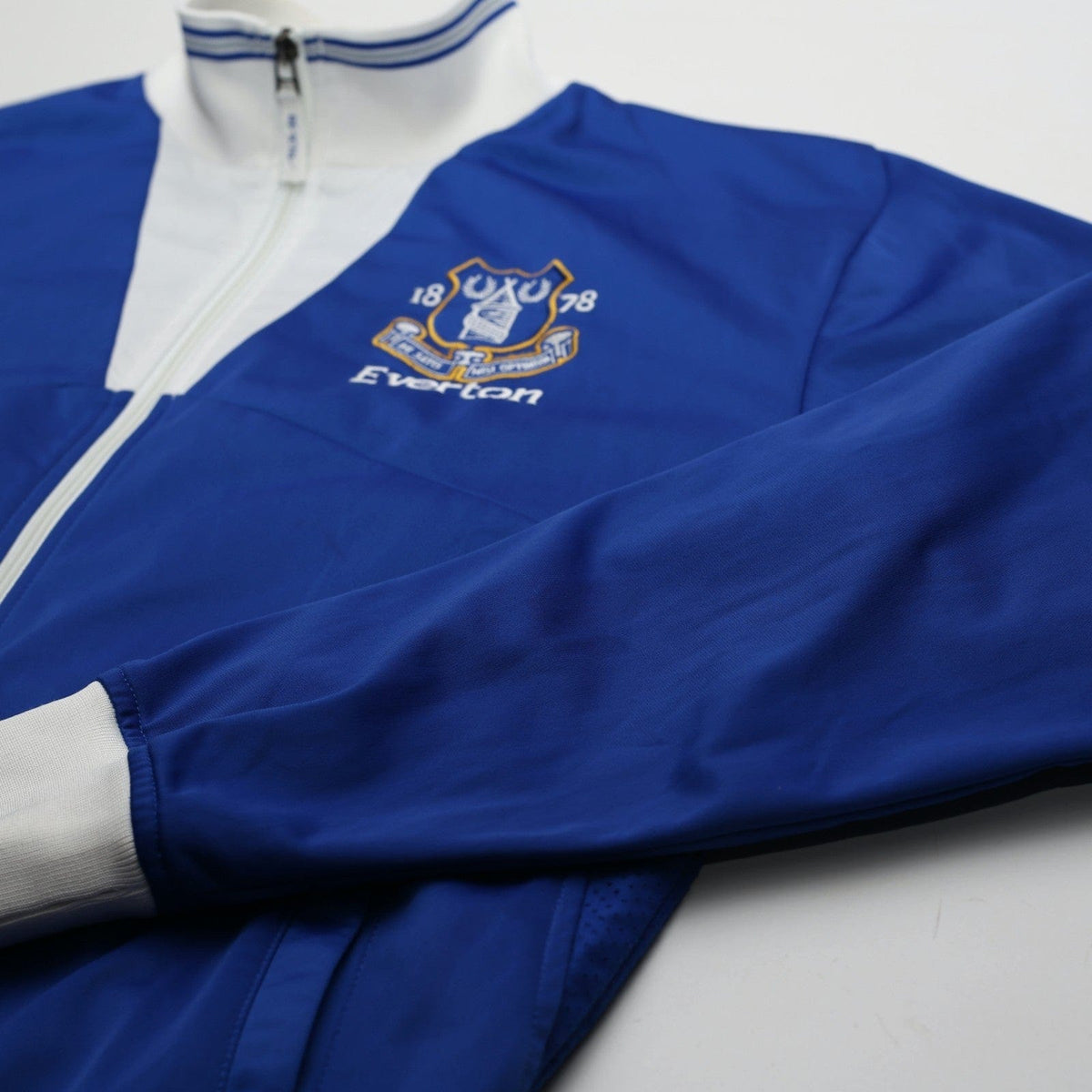2009/10 Everton Vintage le coq sportif Football Track Top Jacket (L)