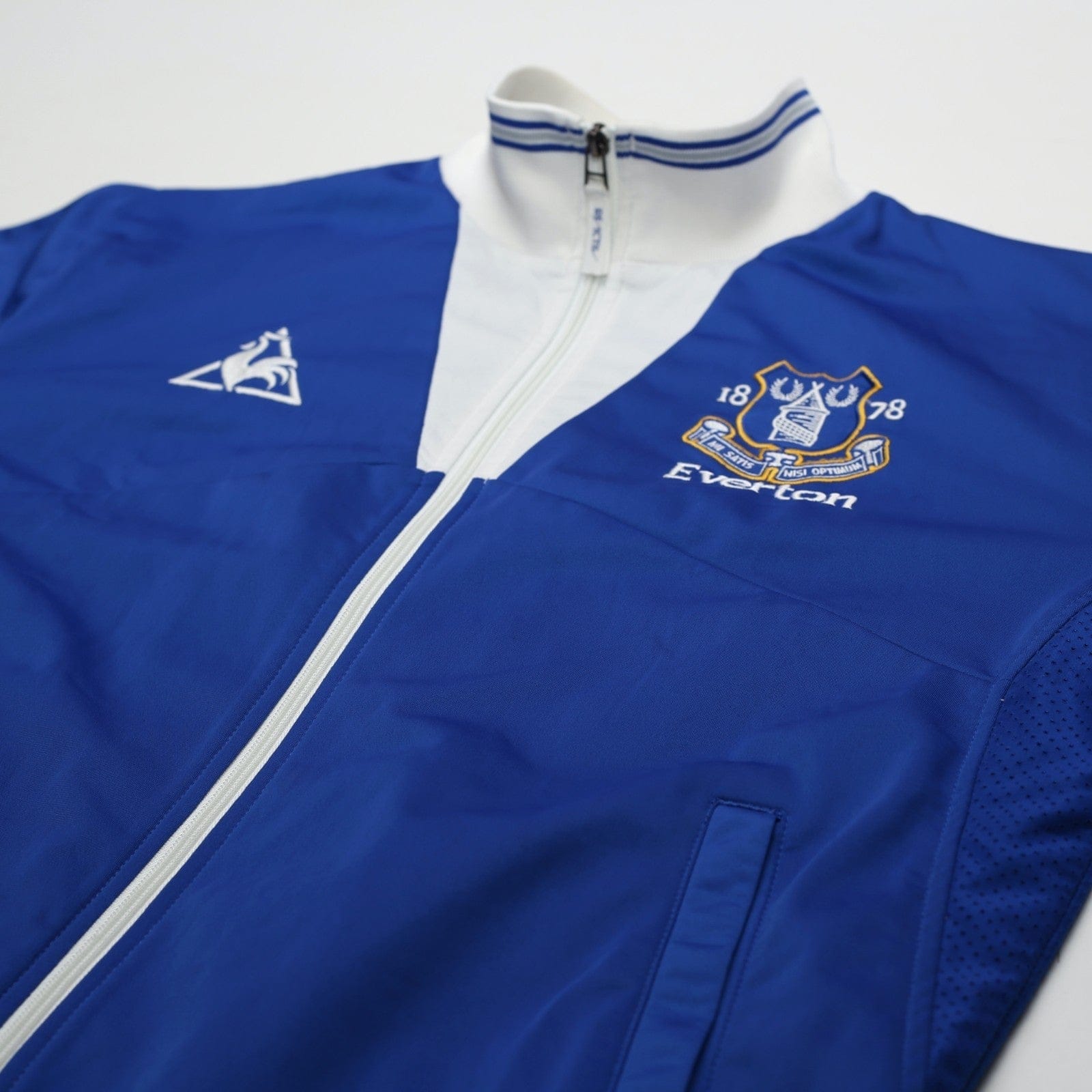 2009/10 Everton Vintage le coq sportif Football Track Top Jacket (L)