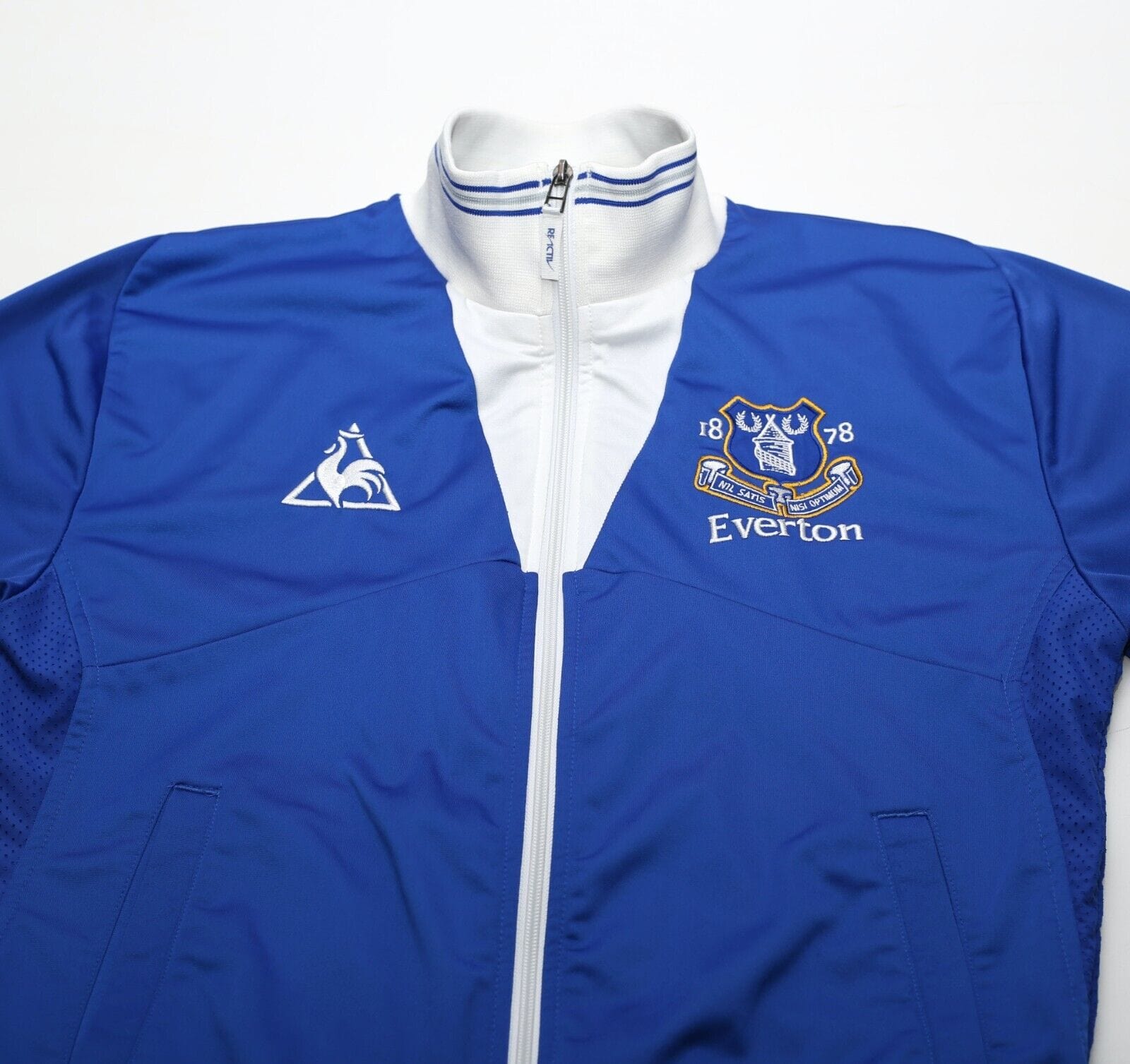 2009/10 EVERTON Vintage le coq sportif Football Track Top (M)