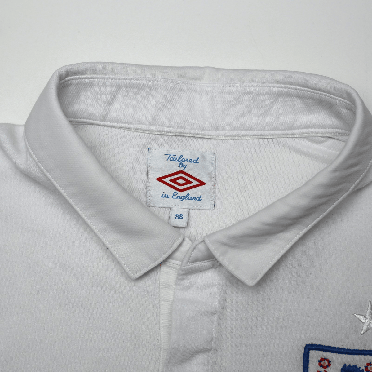 2009/10 Gerrard #4 England Vintage Umbro Home Football Shirt (S) WC 2010 (38)