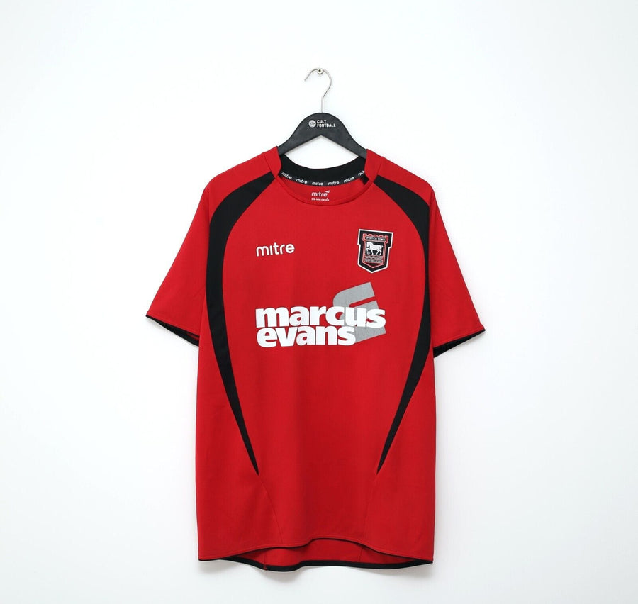 2009/10 IPSWICH TOWN Vintage Mitre Away Football Shirt Jersey (L)