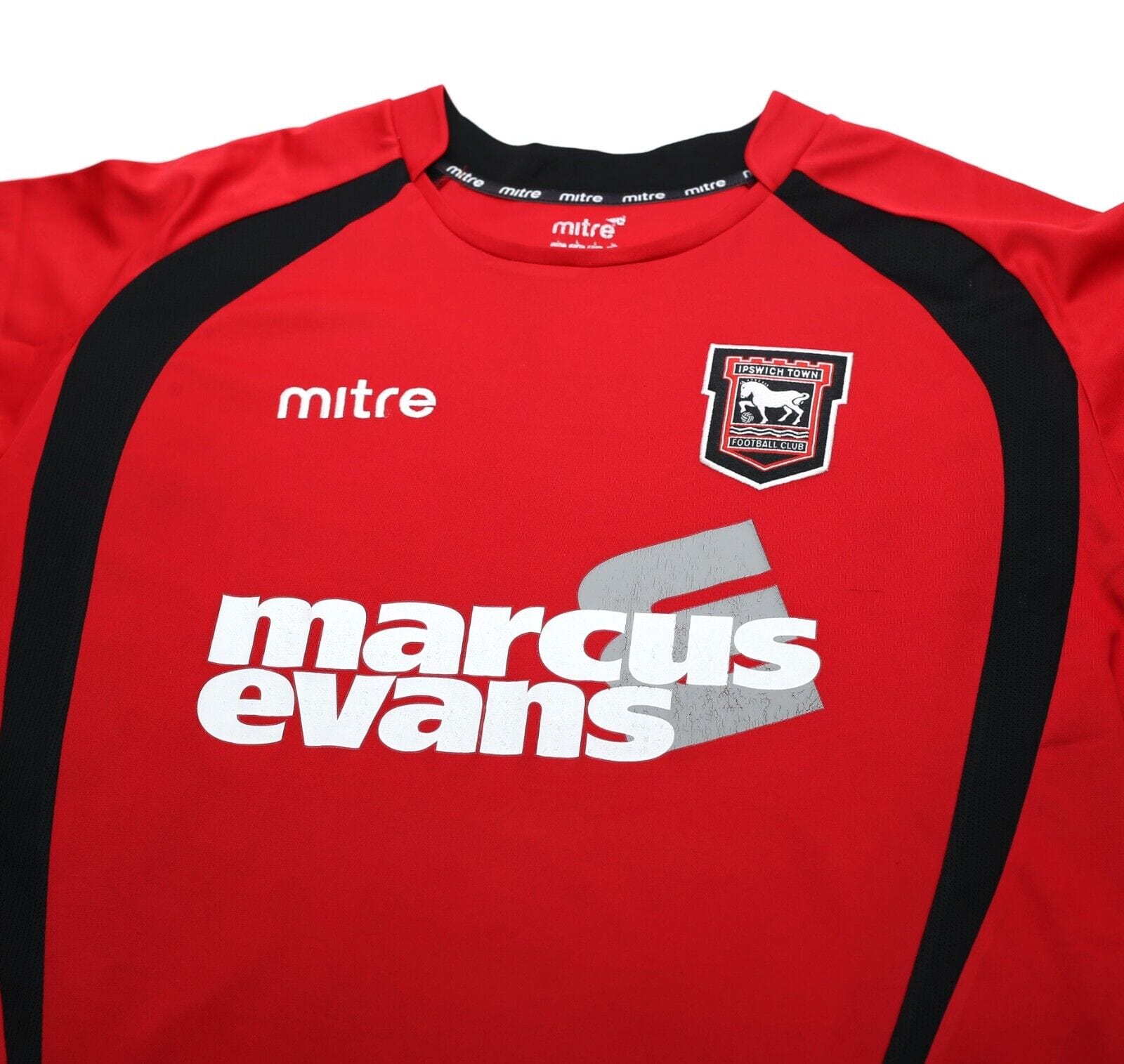 2009/10 IPSWICH TOWN Vintage Mitre Away Football Shirt Jersey (L)