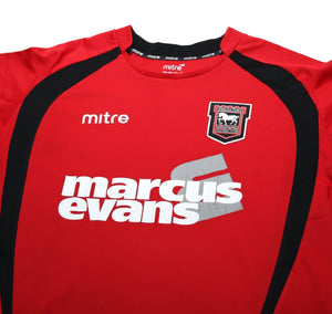 2009/10 IPSWICH TOWN Vintage Mitre Away Football Shirt Jersey (L)