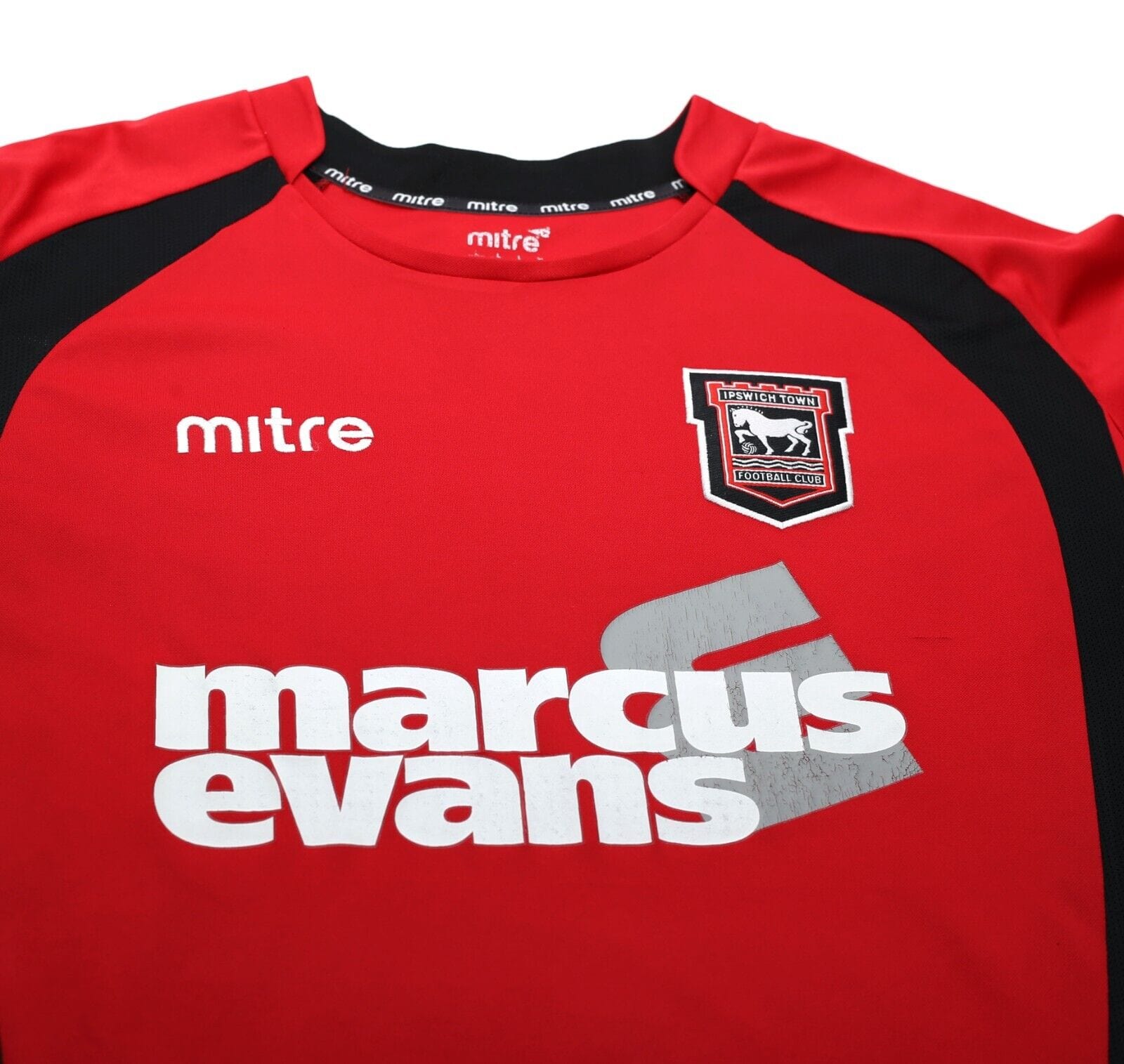 2009/10 IPSWICH TOWN Vintage Mitre Away Football Shirt Jersey (L)