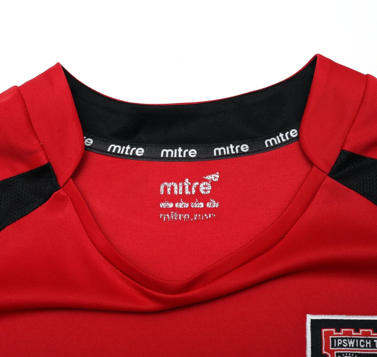 2009/10 IPSWICH TOWN Vintage Mitre Away Football Shirt Jersey (L)