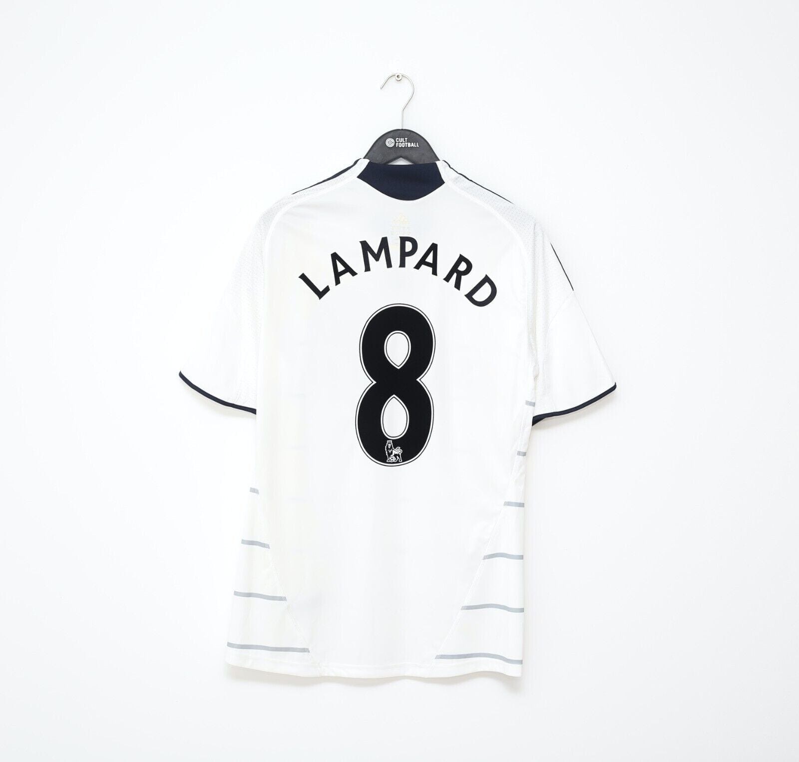 2009/10 LAMPARD #8 Chelsea Vintage adidas Third Football Shirt Jersey (M) 3rd