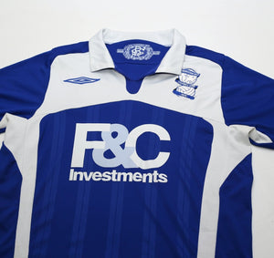 2009/10 LARSSON #7 Birmingham City Vintage Umbro Home Football Shirt (S)