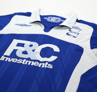 2009/10 LARSSON #7 Birmingham City Vintage Umbro Home Football Shirt (S)