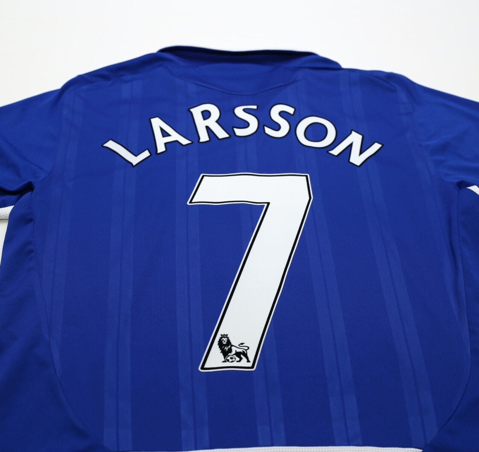 2009/10 LARSSON #7 Birmingham City Vintage Umbro Home Football Shirt (S)