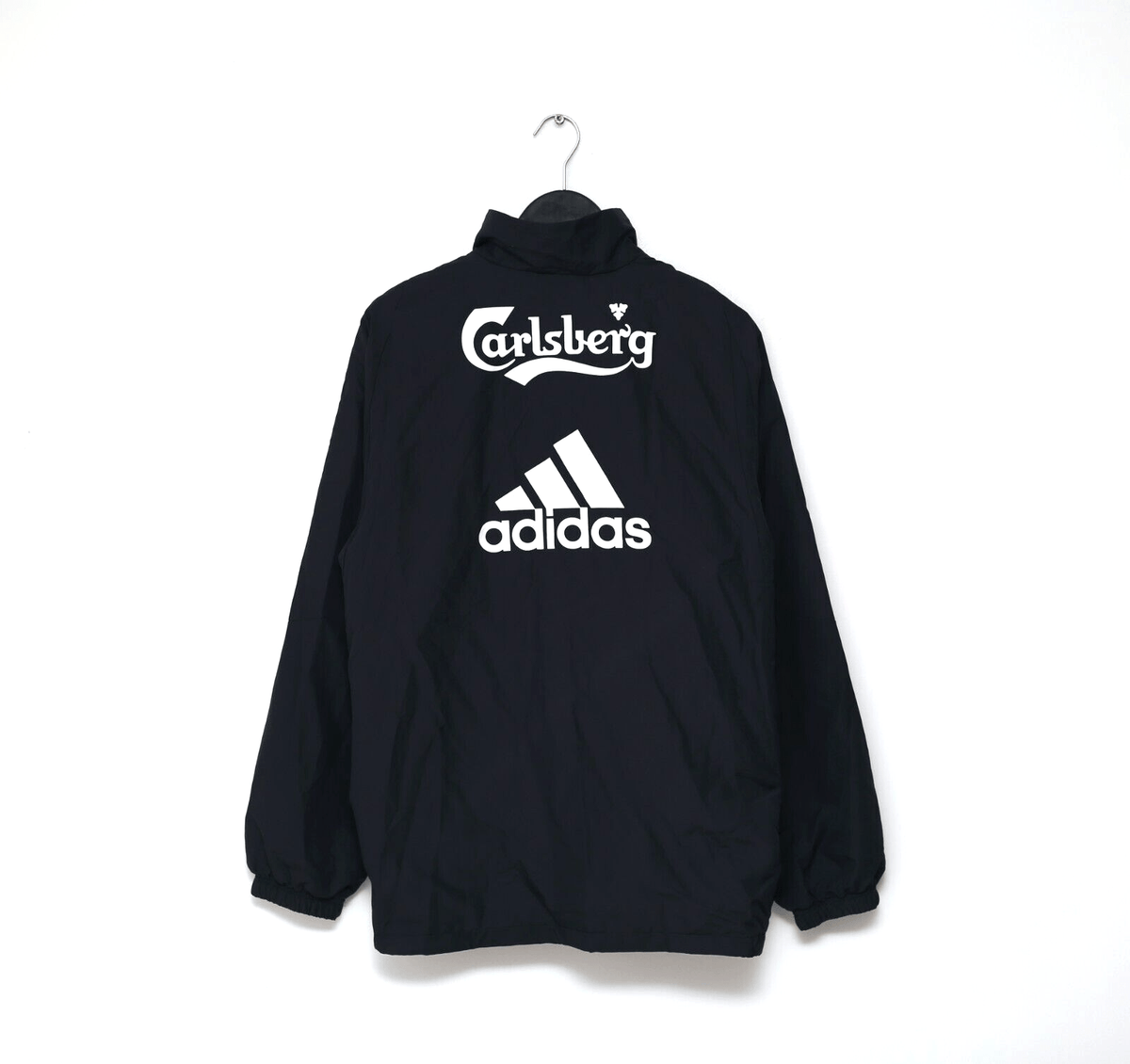 2009/10 LIVERPOOL Vintage adidas 1/4 Zip Football Training Jacket (M)