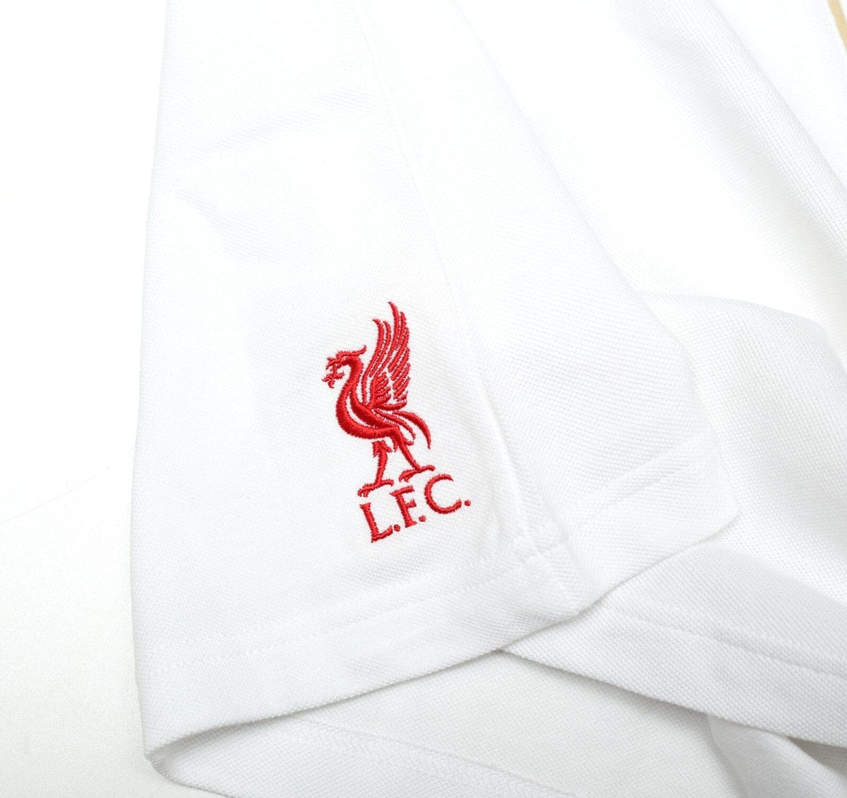 2009/10 LIVERPOOL Vintage adidas Champions League Football Polo Shirt (M) BNWT