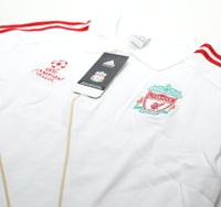 2009/10 LIVERPOOL Vintage adidas Champions League Football Polo Shirt (M) BNWT