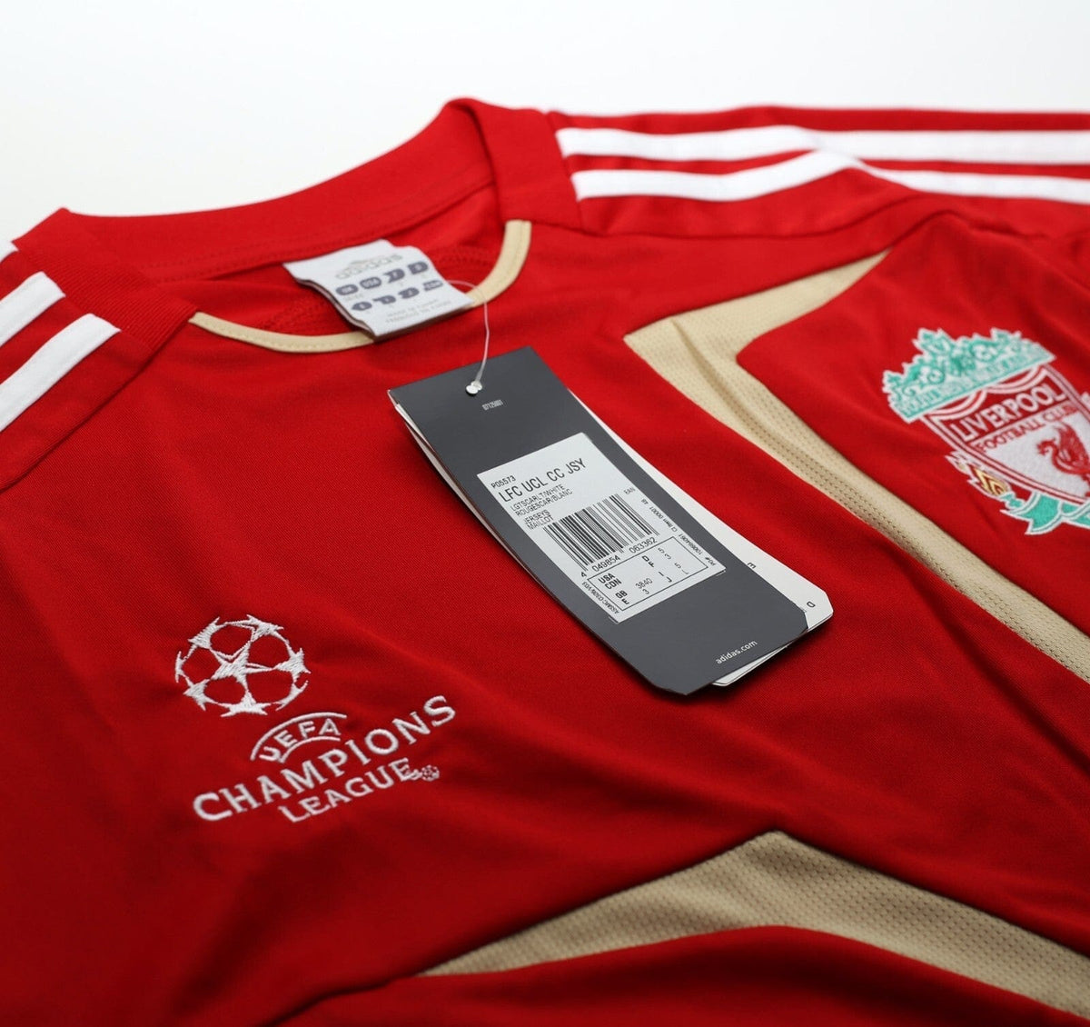 2009/10 LIVERPOOL Vintage adidas Champions League Football Shirt (M) BNWT