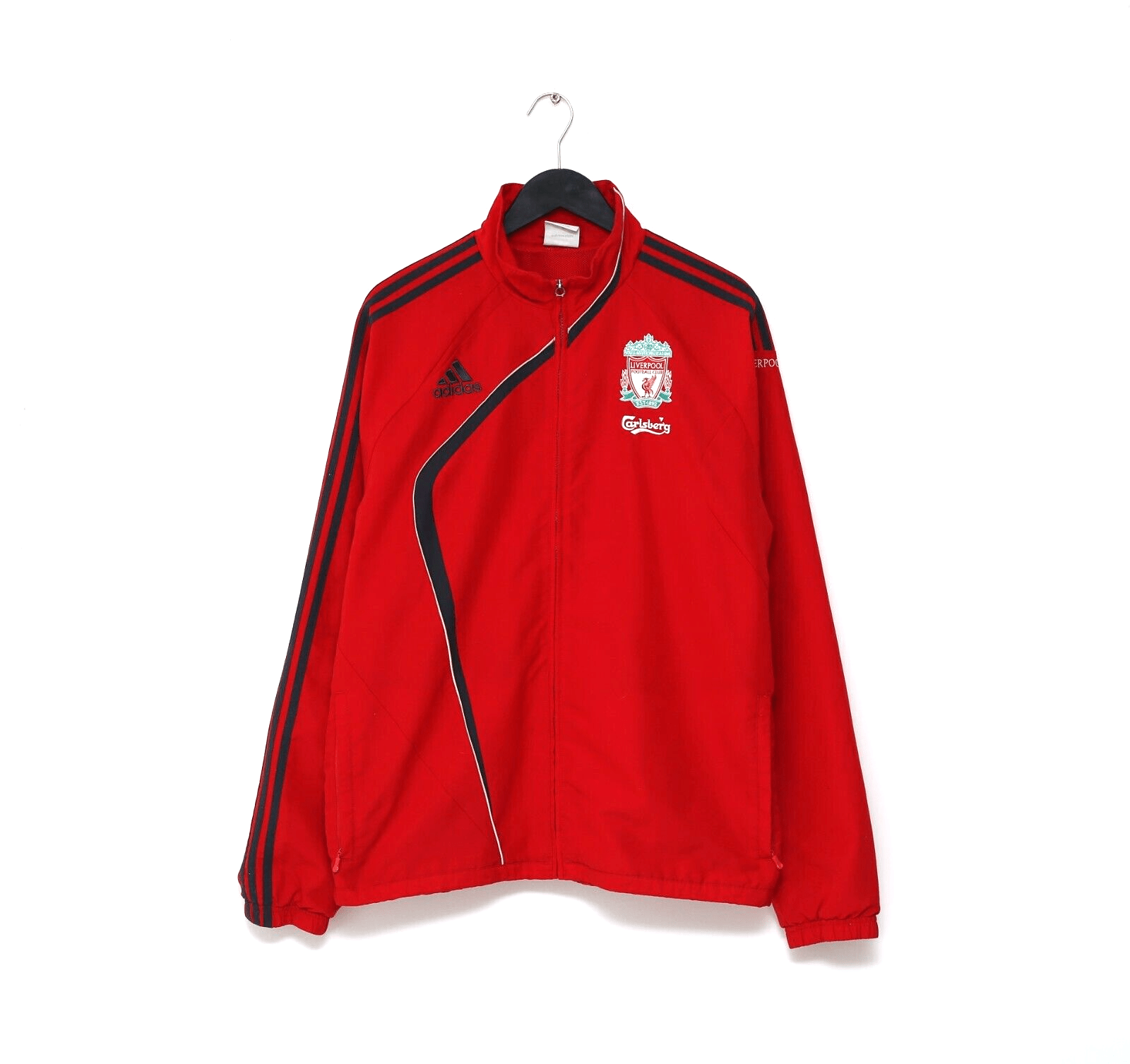 2009/10 LIVERPOOL Vintage adidas Football Track Jacket (L)