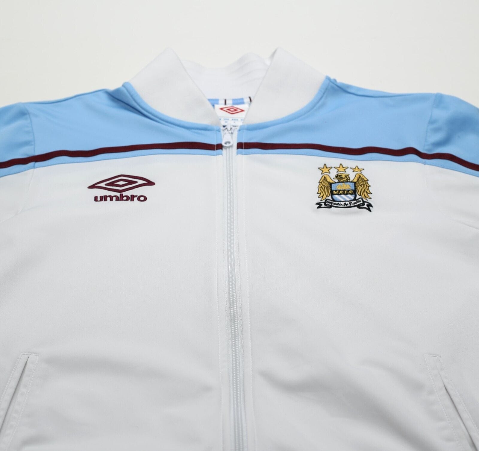 2009/10 Manchester City Vintage Umbro Football Jacket Track