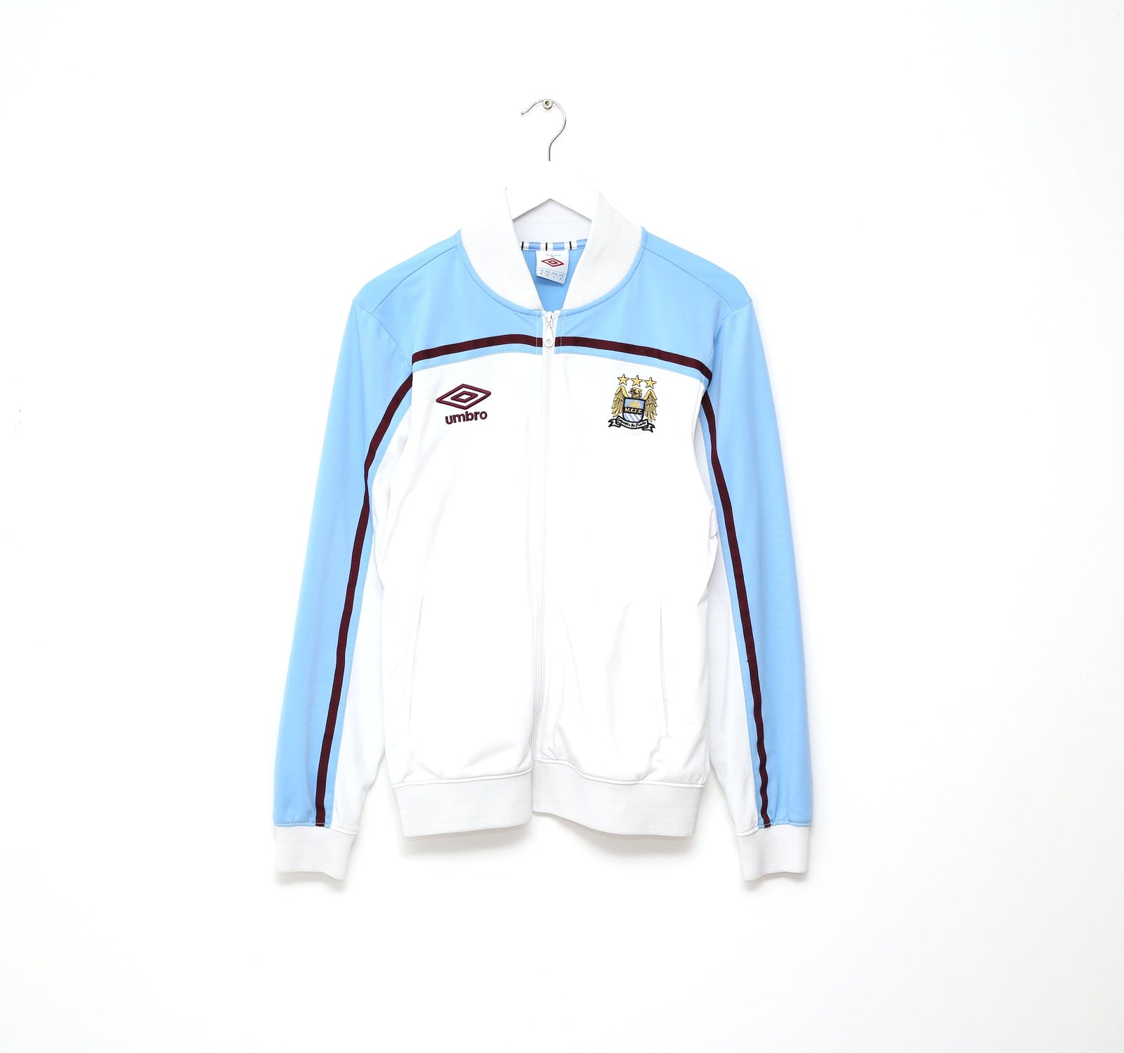 Vintage Umbro Manchester City Football Jacket Soccer Track