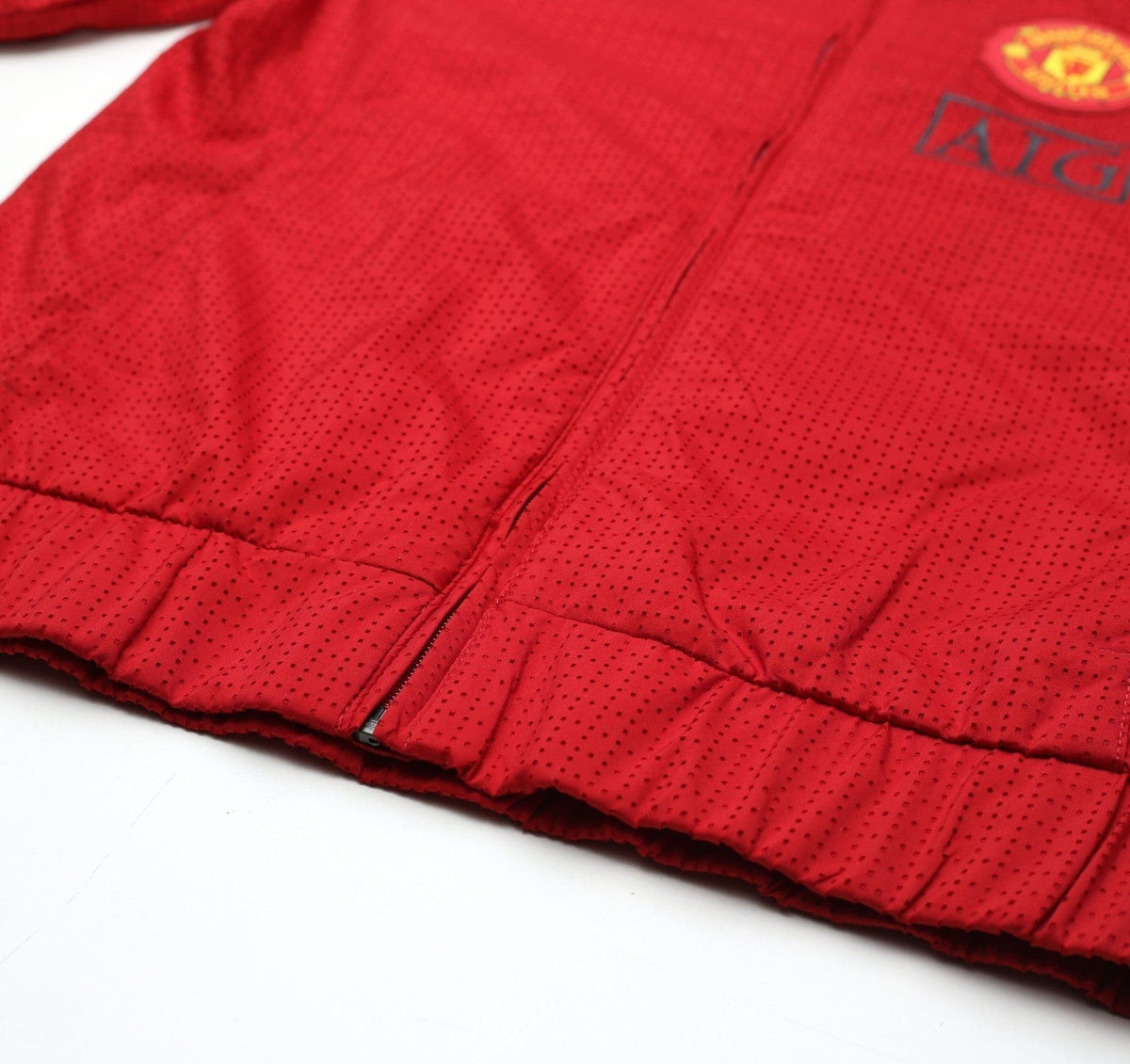 2009/10 MANCHESTER UNITED Vintage Nike Football Track Top Jacket (S)
