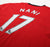 2009/10 NANI #17 Manchester United Vintage Nike L/S Home Football Shirt (L)