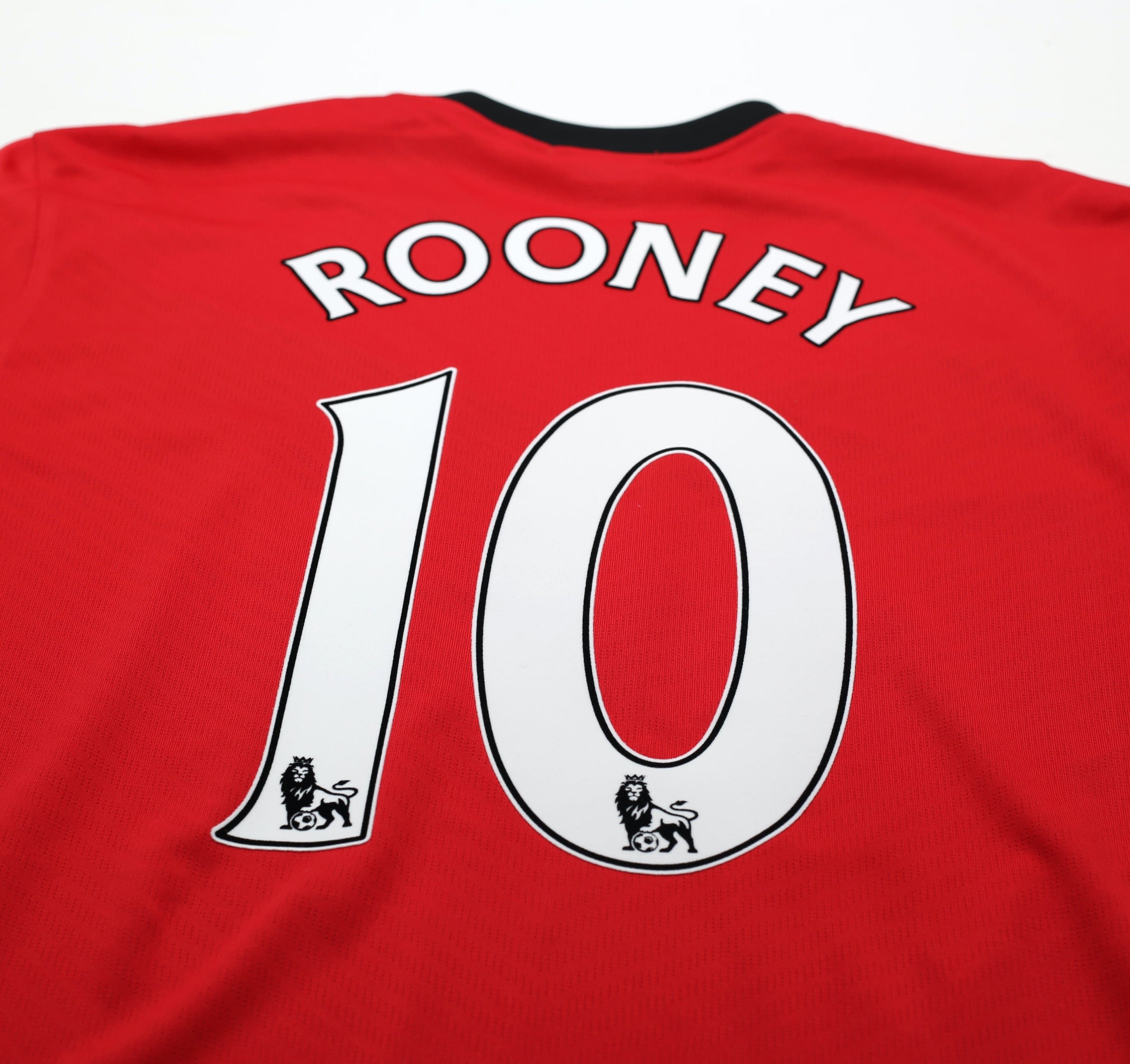 2009/10 ROONEY #10 Manchester United Vintage Nike Home Football Shirt (XXL)