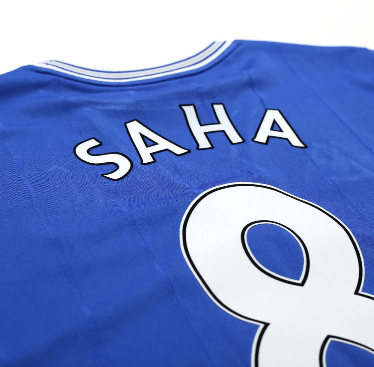 2009/10 SAHA #8 Everton Vintage le coq sportif Home Football Shirt Jersey (L)