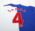 2009/10 SAMBA #4 Blackburn Rovers Vintage Umbro Home Football Shirt (L)