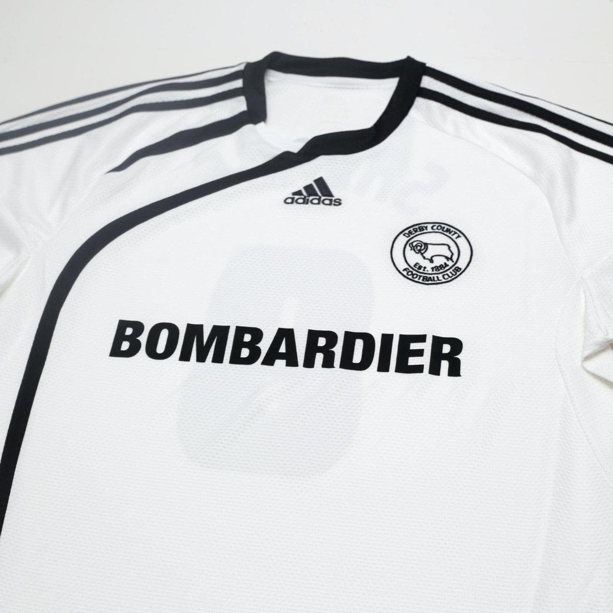 2009/10 Savage #8 Derby County Vintage adidas Home Football Shirt (XL)