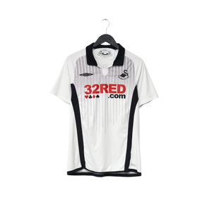 2009/10 Trundle #19 Swansea City Vintage Umbro Home Football Shirt (M)