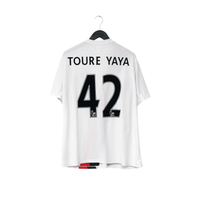2009/10 Yaya Toure #42 Manchester City Vintage Umbro 3rd Football Shirt (XL) 48