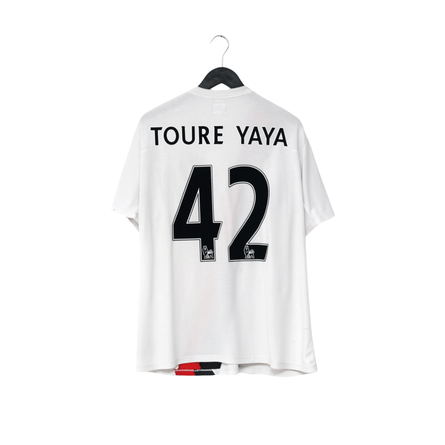 2009/10 Yaya Toure #42 Manchester City Vintage Umbro 3rd Football Shirt (XL) 48