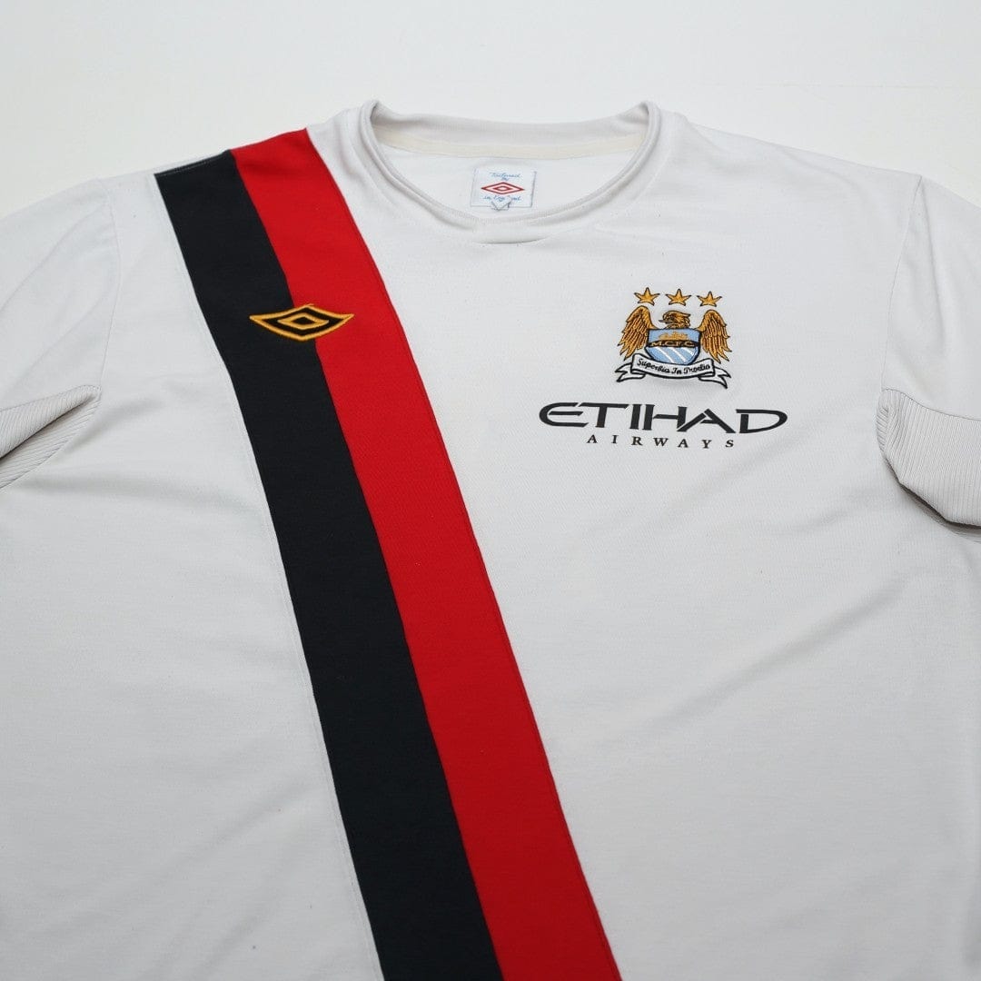 2009/10 Yaya Toure #42 Manchester City Vintage Umbro 3rd Football Shirt (XL) 48