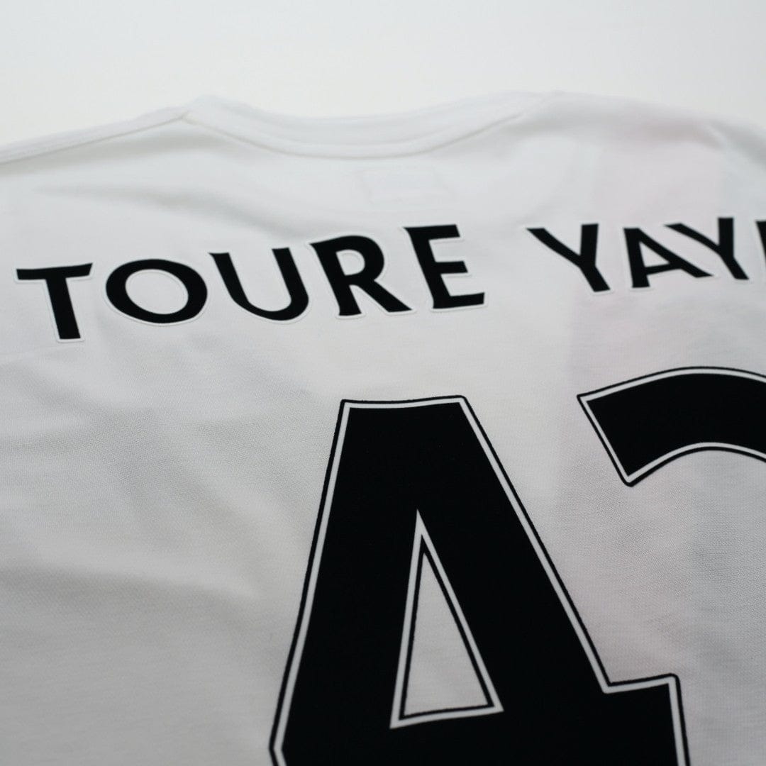 2009/10 Yaya Toure #42 Manchester City Vintage Umbro 3rd Football Shirt (XL) 48