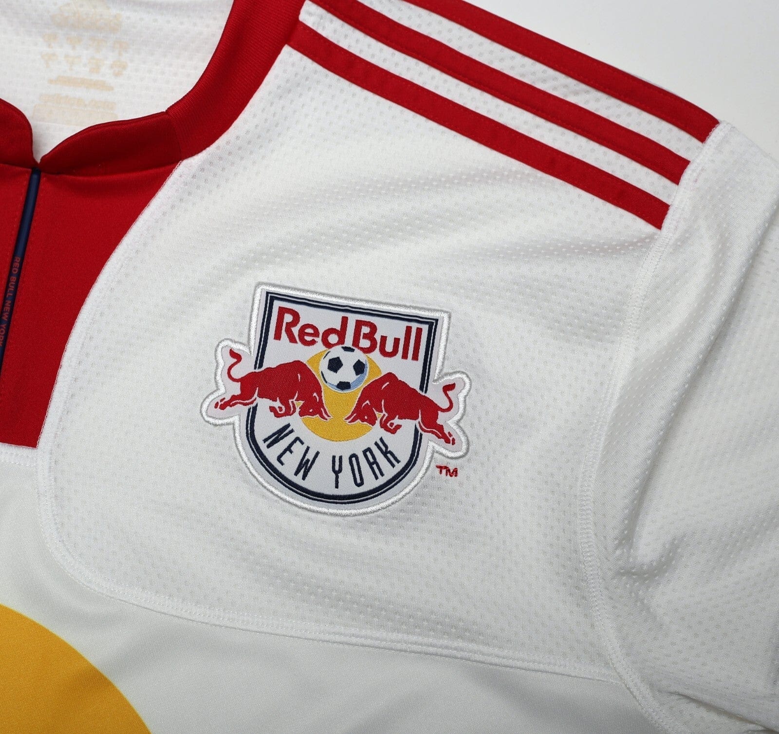 2009 NEW YORK RED BULLS Vintage adidas Home Football Soccer Shirt (L) MLS