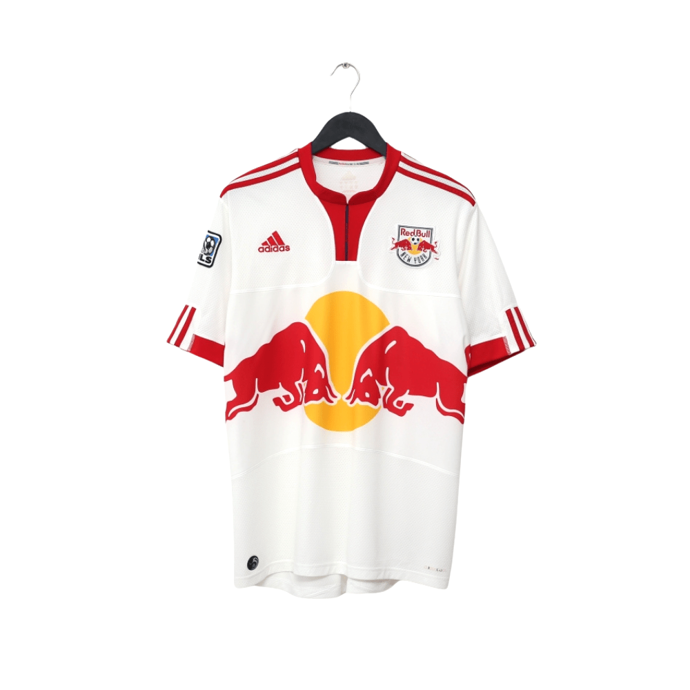 2009 NEW YORK RED BULLS Vintage adidas Home Football Soccer Shirt (L) MLS