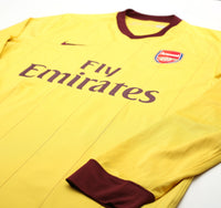 2010/11 ARTETA #8 Arsenal Vintage Nike L/S Away Football Shirt (L)