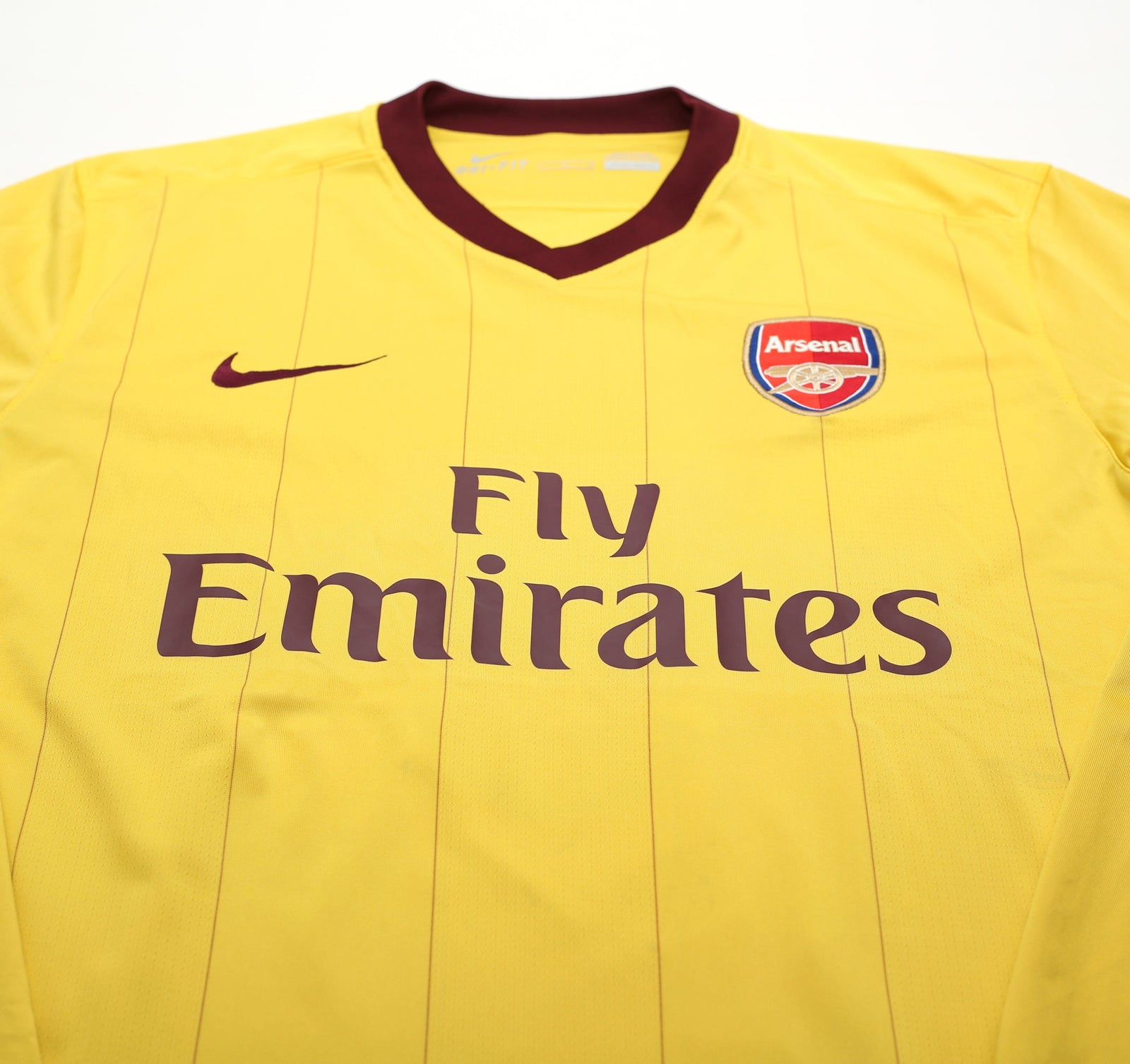 2010/11 ARTETA #8 Arsenal Vintage Nike L/S Away Football Shirt (L)