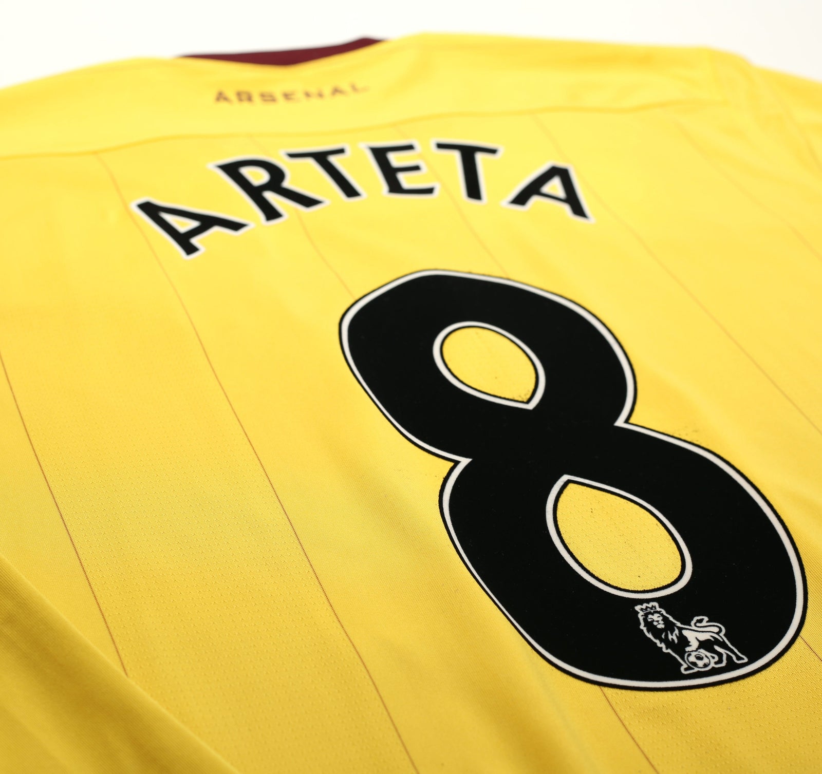 2010/11 ARTETA #8 Arsenal Vintage Nike L/S Away Football Shirt (L)