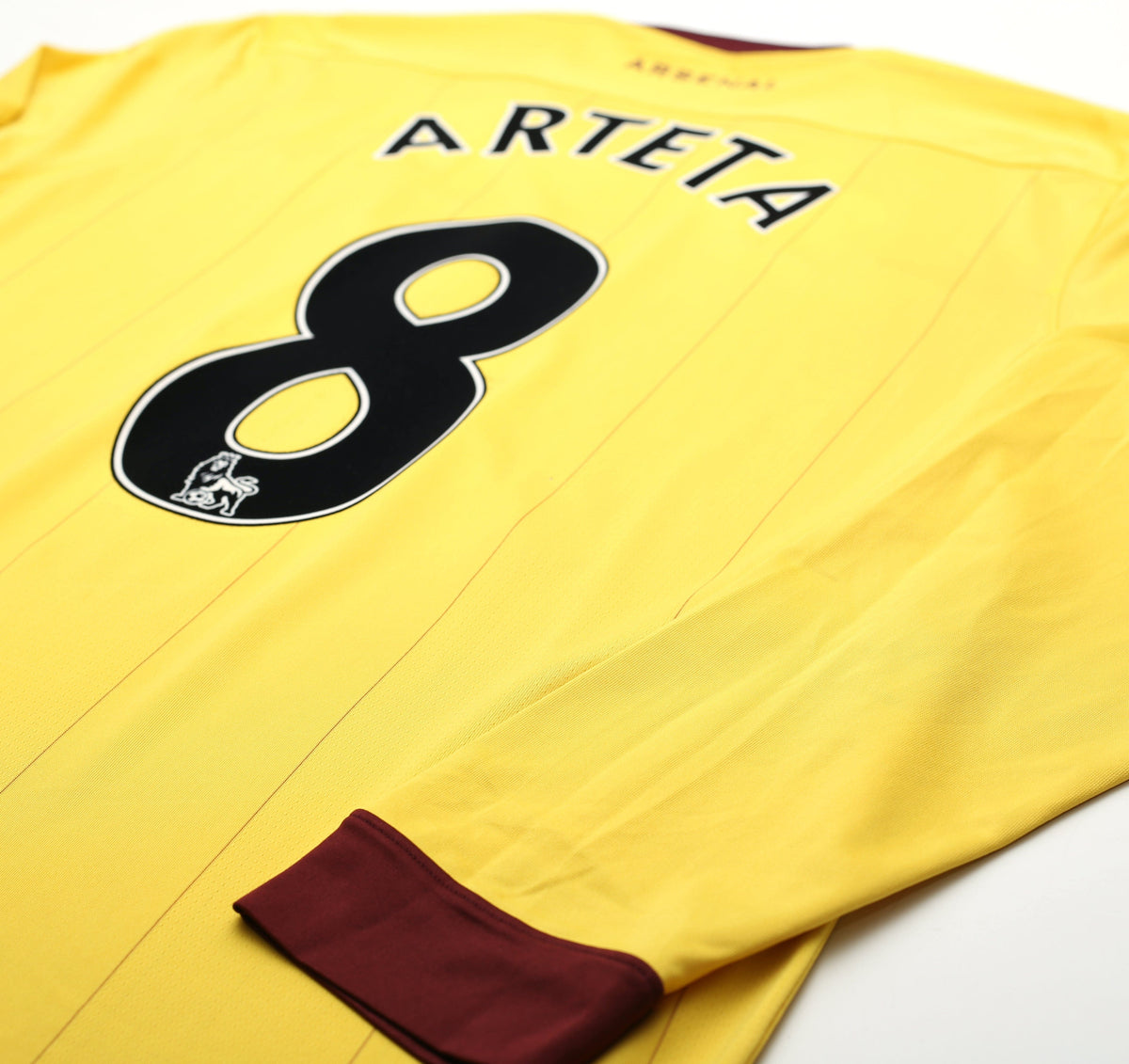 2010/11 ARTETA #8 Arsenal Vintage Nike L/S Away Football Shirt (L)
