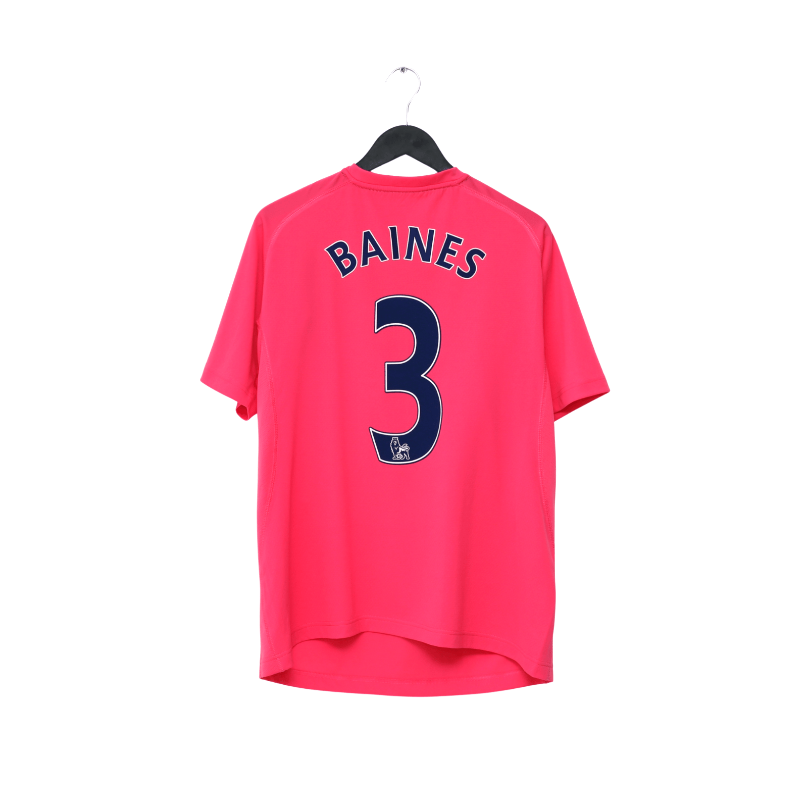2010/11 Baines #3 Everton Vintage le coq sportif Away Football Shirt (L)