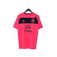 2010/11 Baines #3 Everton Vintage le coq sportif Away Football Shirt (L)