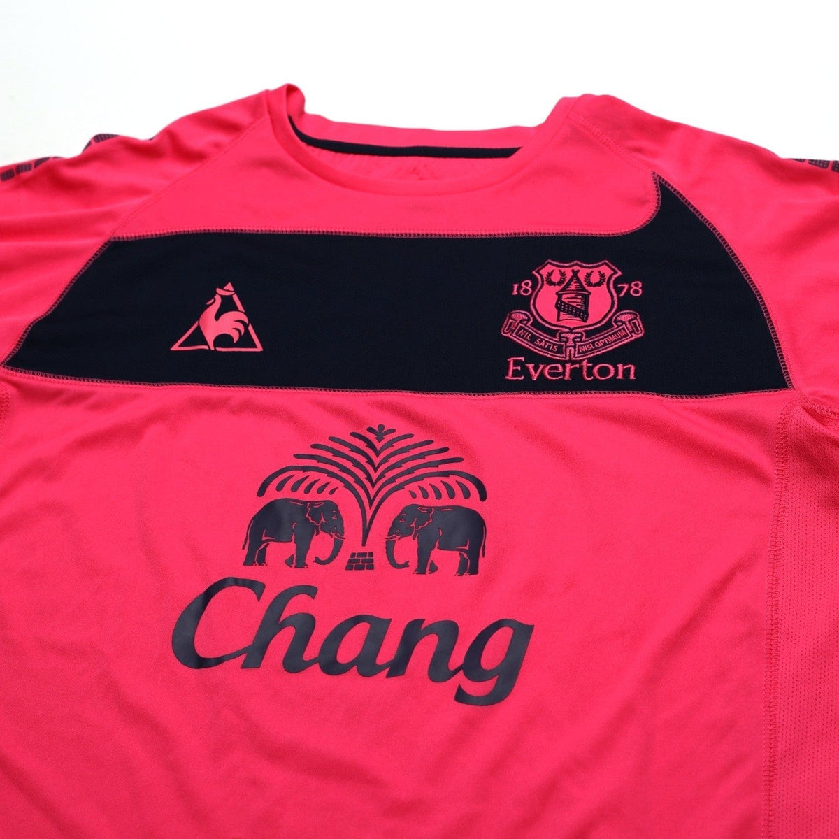 2010/11 Baines #3 Everton Vintage le coq sportif Away Football Shirt (L)