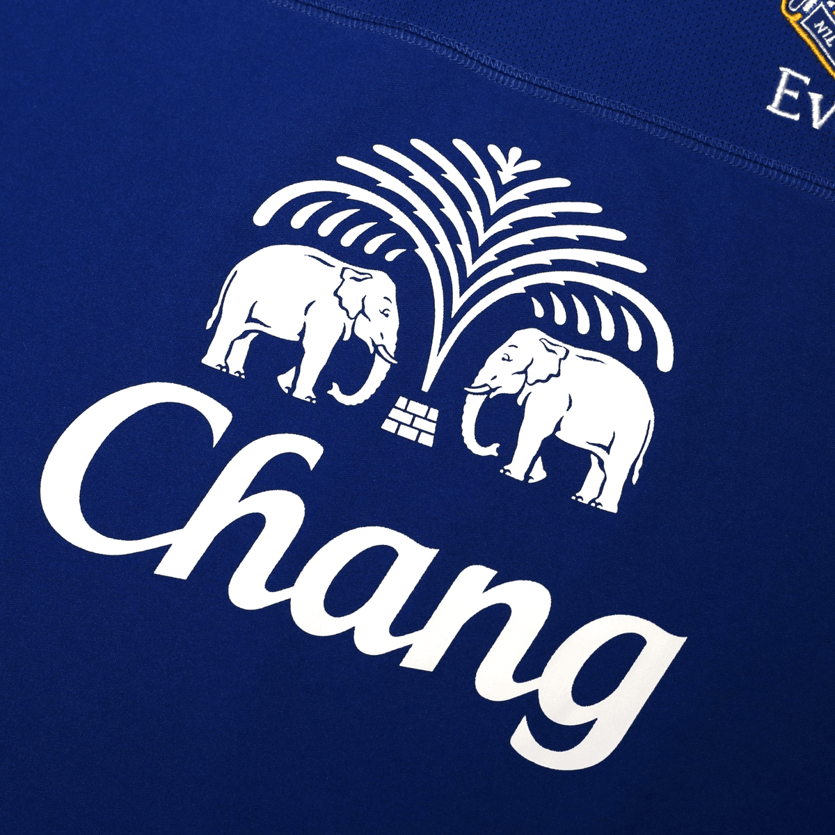 2010/11 Baines #3 Everton Vintage le coq sportif Home Football Shirt (L)