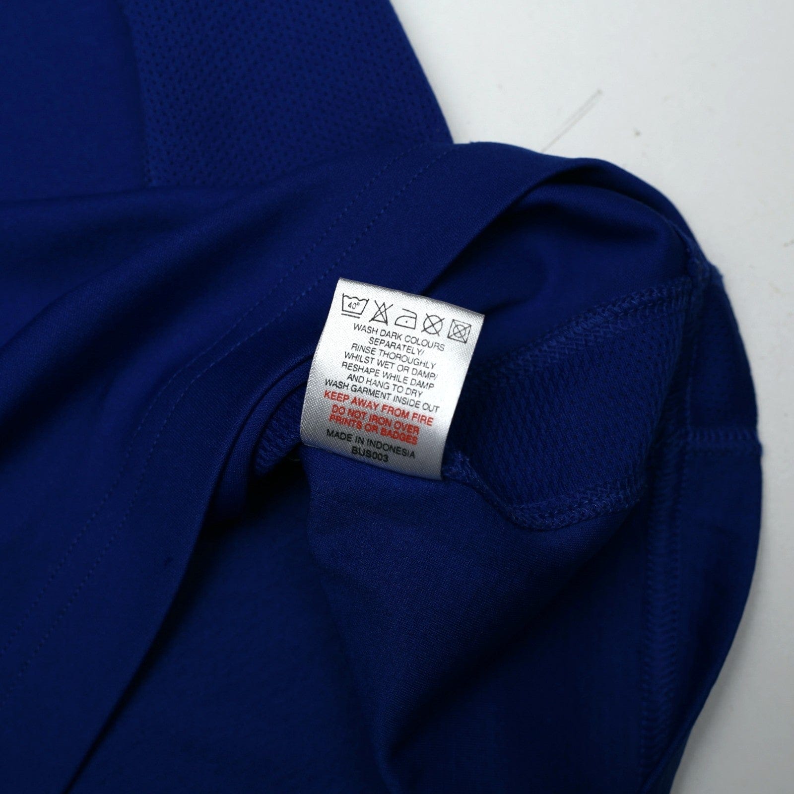 2010/11 Baines #3 Everton Vintage le coq sportif Home Football Shirt (L)