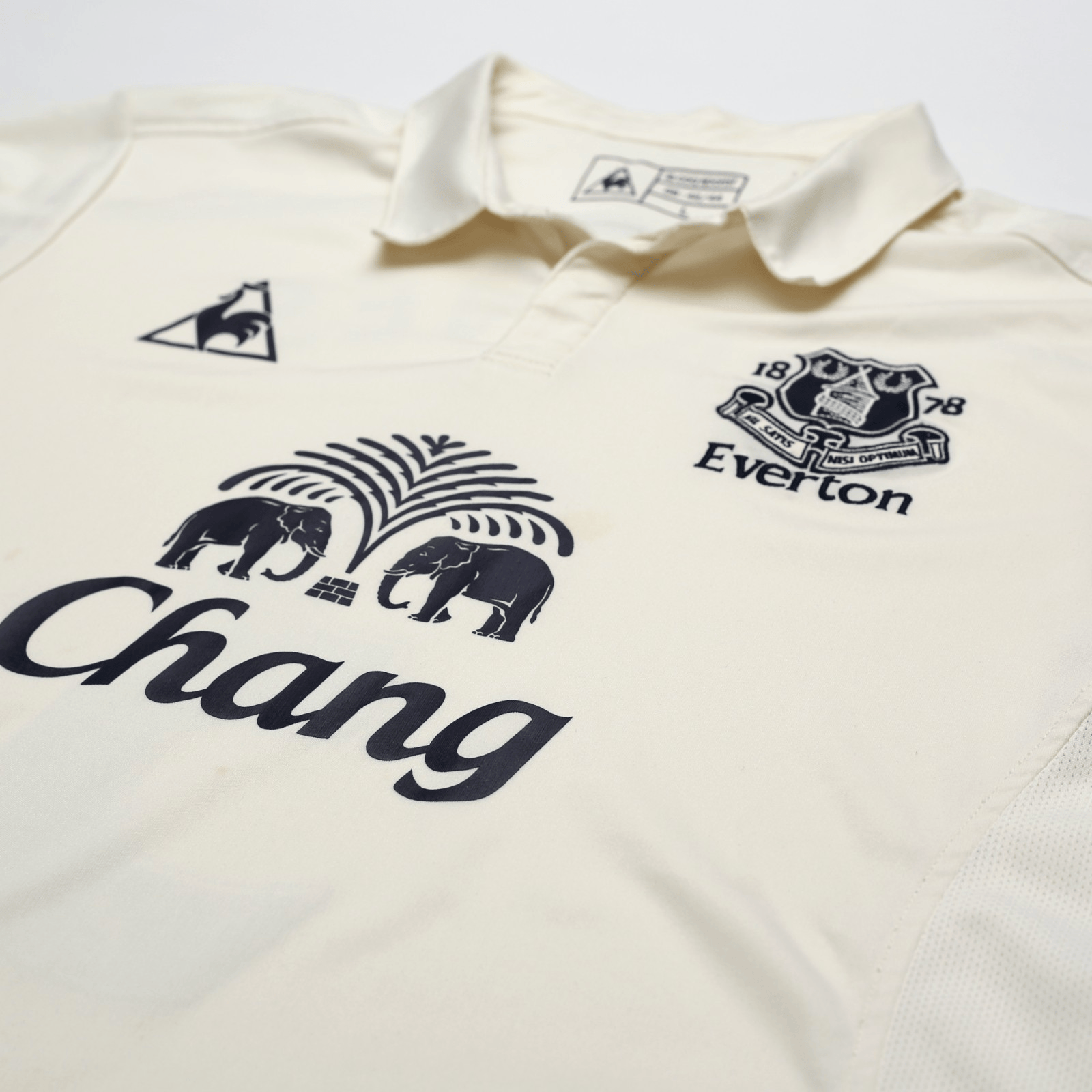 2010/11 Baines #3 Everton Vintage le coq sportif Third Football Shirt (L)