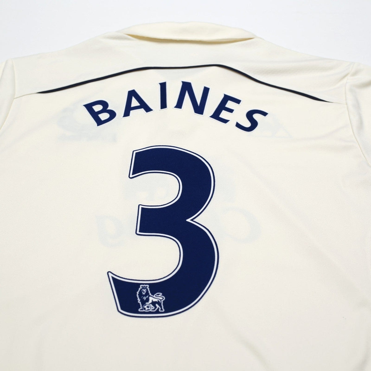 2010/11 Baines #3 Everton Vintage le coq sportif Third Football Shirt (L)